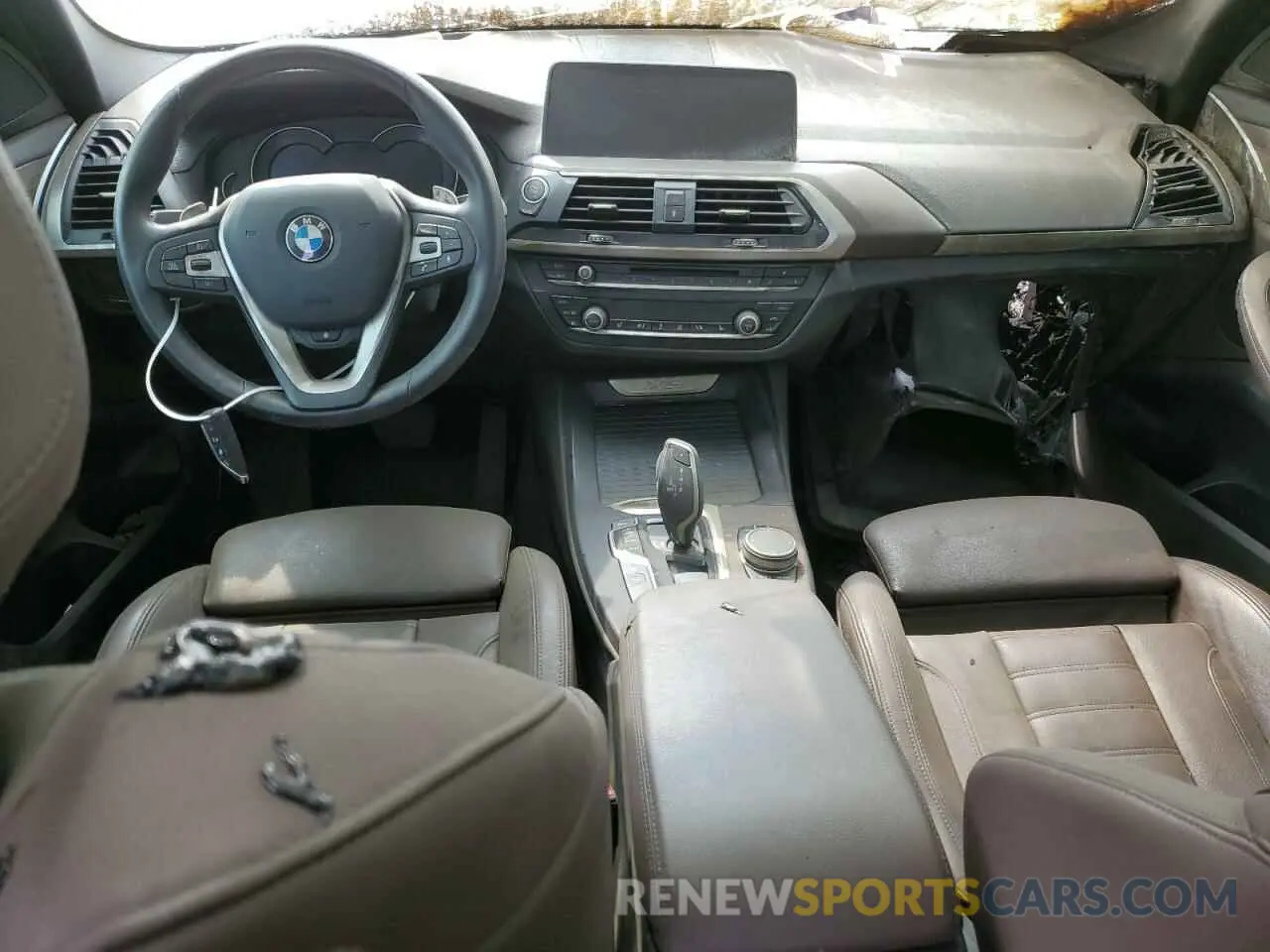 8 Photograph of a damaged car 5UXTR9C59KLR04363 BMW X3 2019