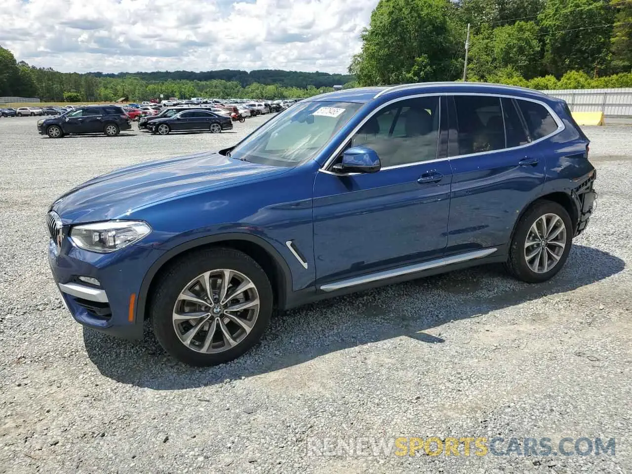 1 Photograph of a damaged car 5UXTR9C59KLR04797 BMW X3 2019