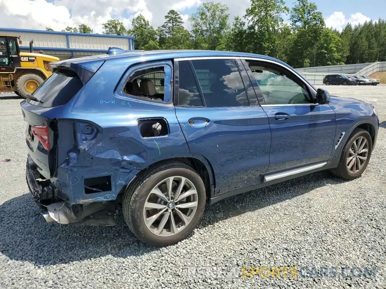 3 Photograph of a damaged car 5UXTR9C59KLR04797 BMW X3 2019