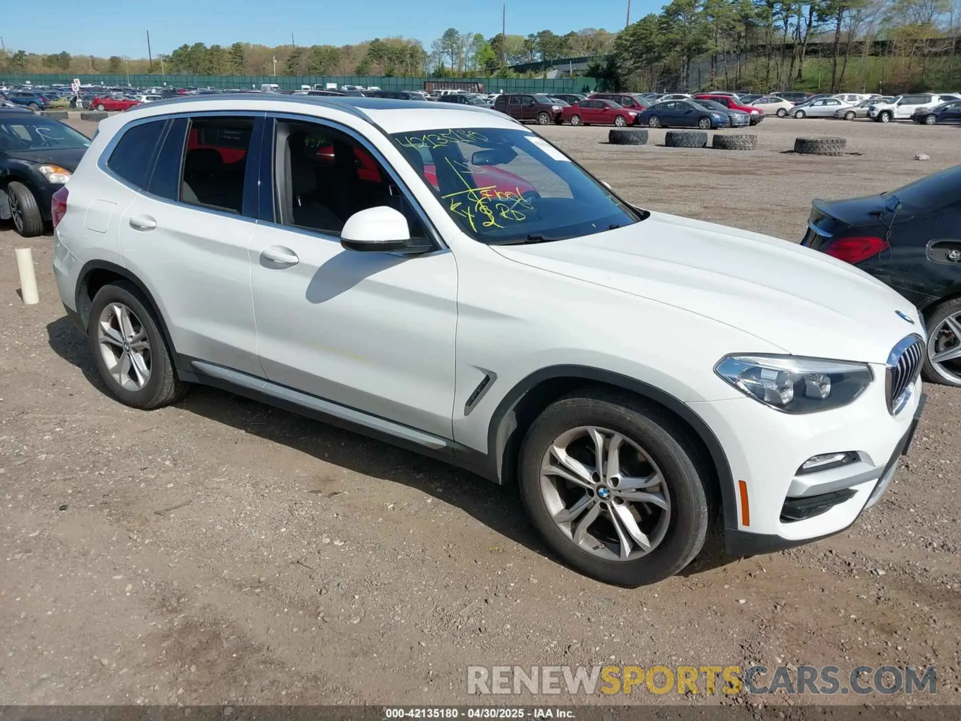 1 Photograph of a damaged car 5UXTR9C59KLR10759 BMW X3 2019