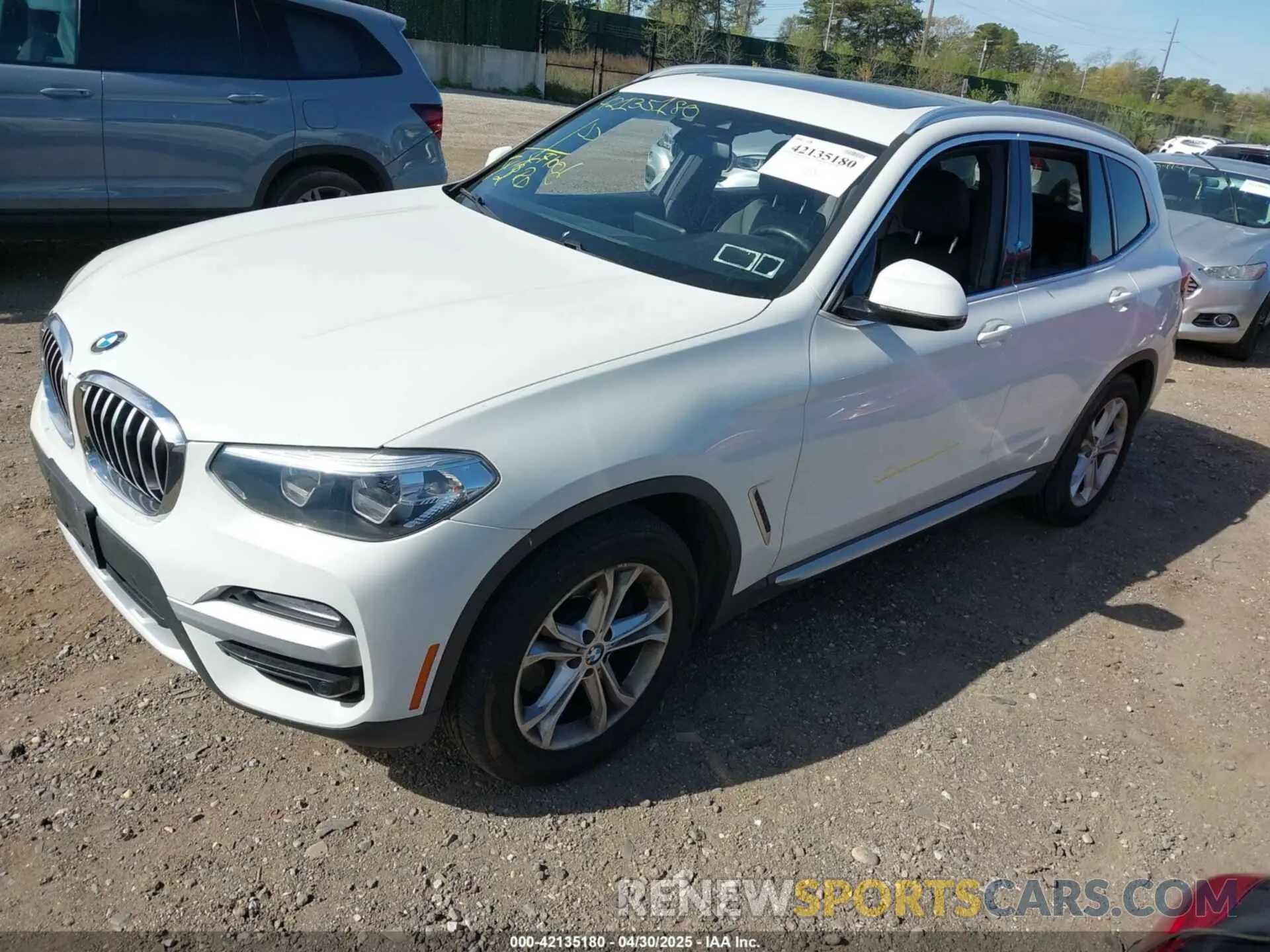 2 Photograph of a damaged car 5UXTR9C59KLR10759 BMW X3 2019
