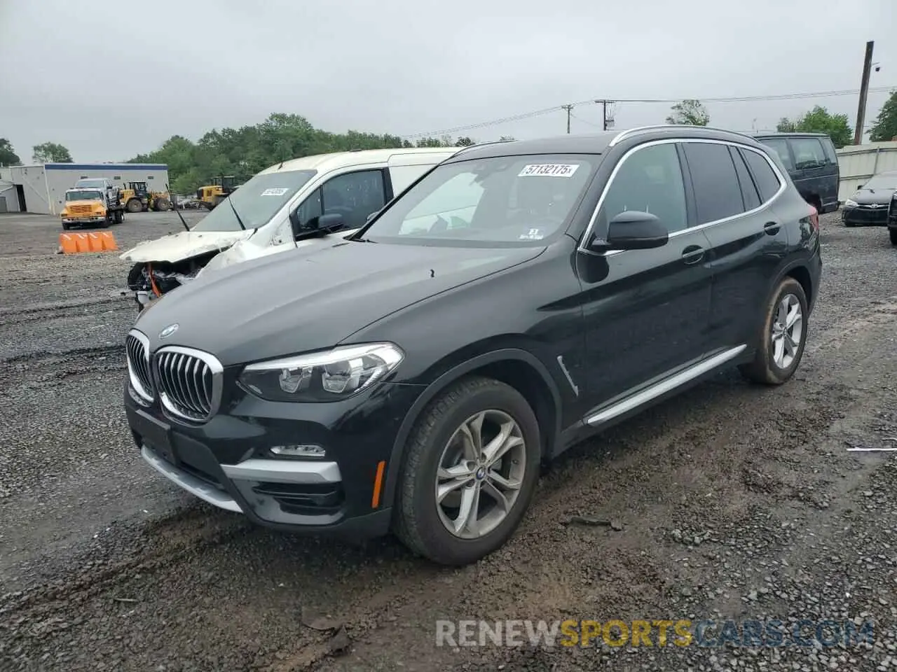 1 Photograph of a damaged car 5UXTR9C5XKLD91451 BMW X3 2019
