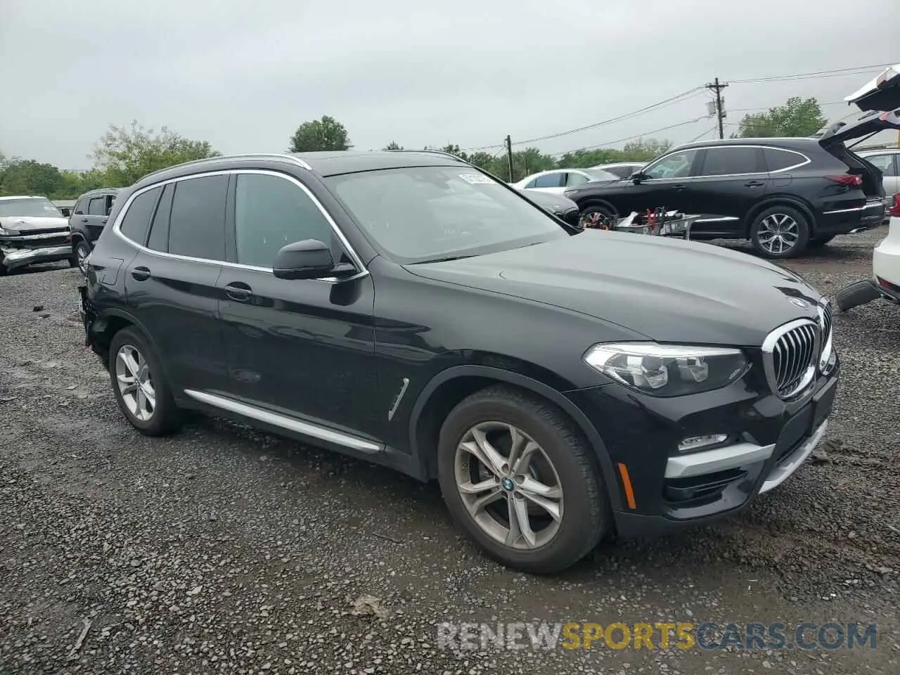 4 Photograph of a damaged car 5UXTR9C5XKLD91451 BMW X3 2019