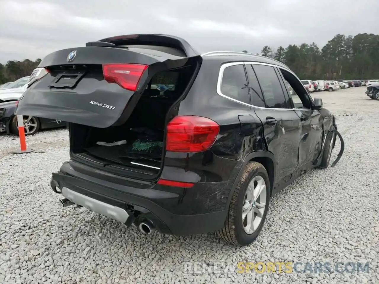 4 Photograph of a damaged car 5UXTR9C5XKLD94995 BMW X3 2019