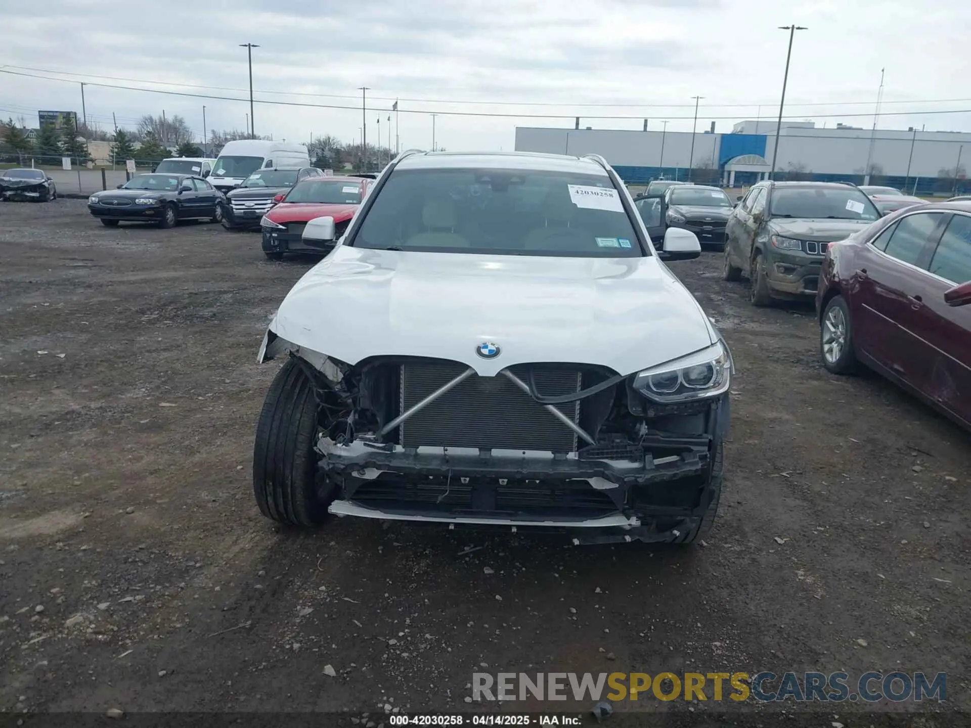 13 Photograph of a damaged car 5UXTR9C5XKLE17238 BMW X3 2019