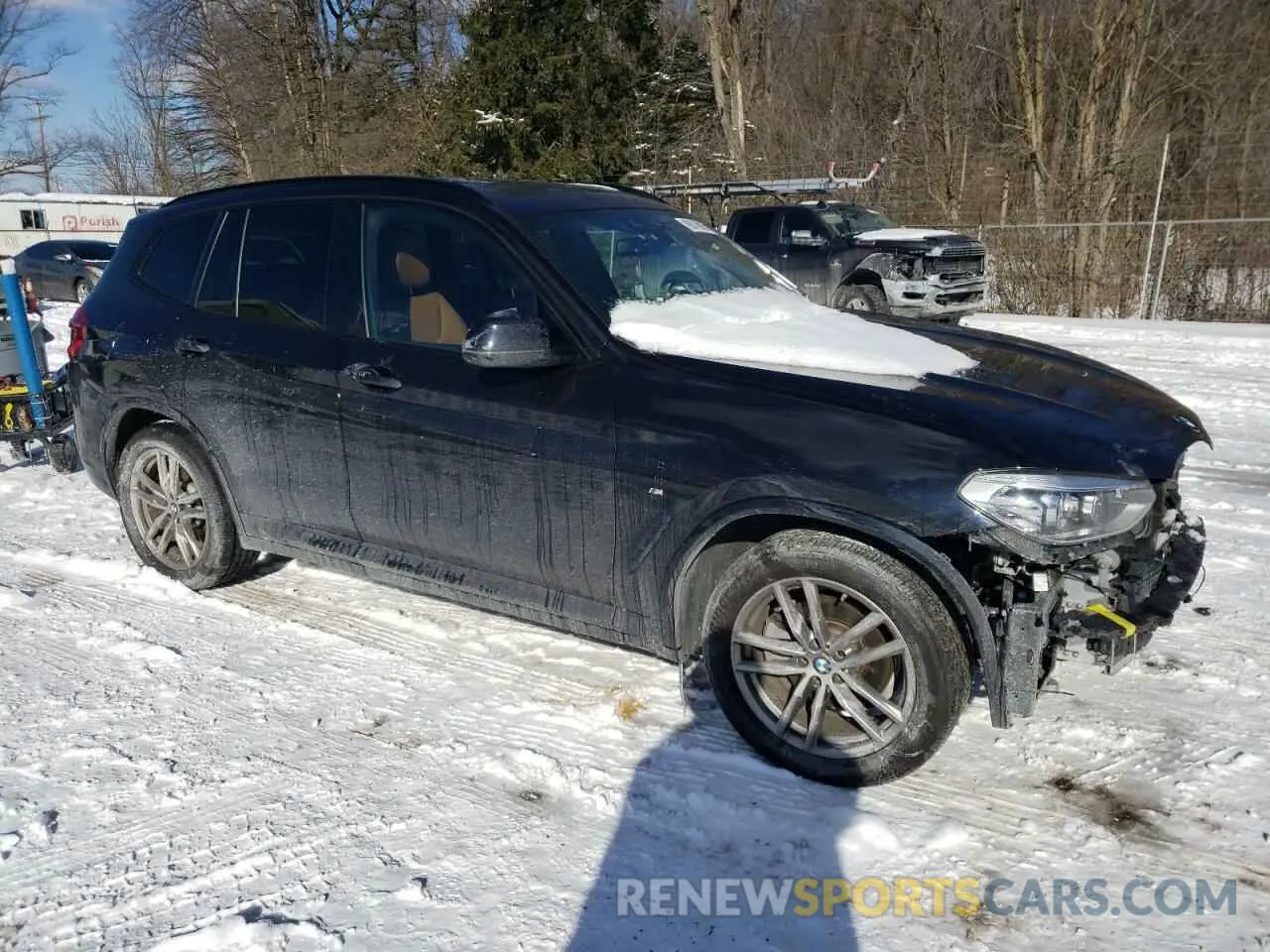 4 Photograph of a damaged car 5UXTR9C5XKLE17451 BMW X3 2019