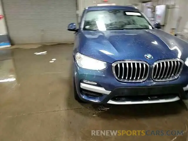 13 Photograph of a damaged car 5UXTR9C5XKLE17983 BMW X3 2019