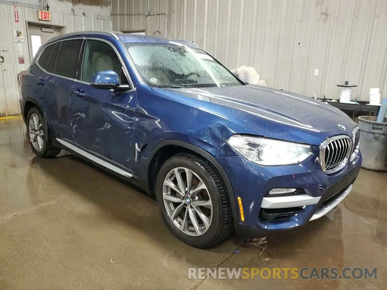 4 Photograph of a damaged car 5UXTR9C5XKLE17983 BMW X3 2019