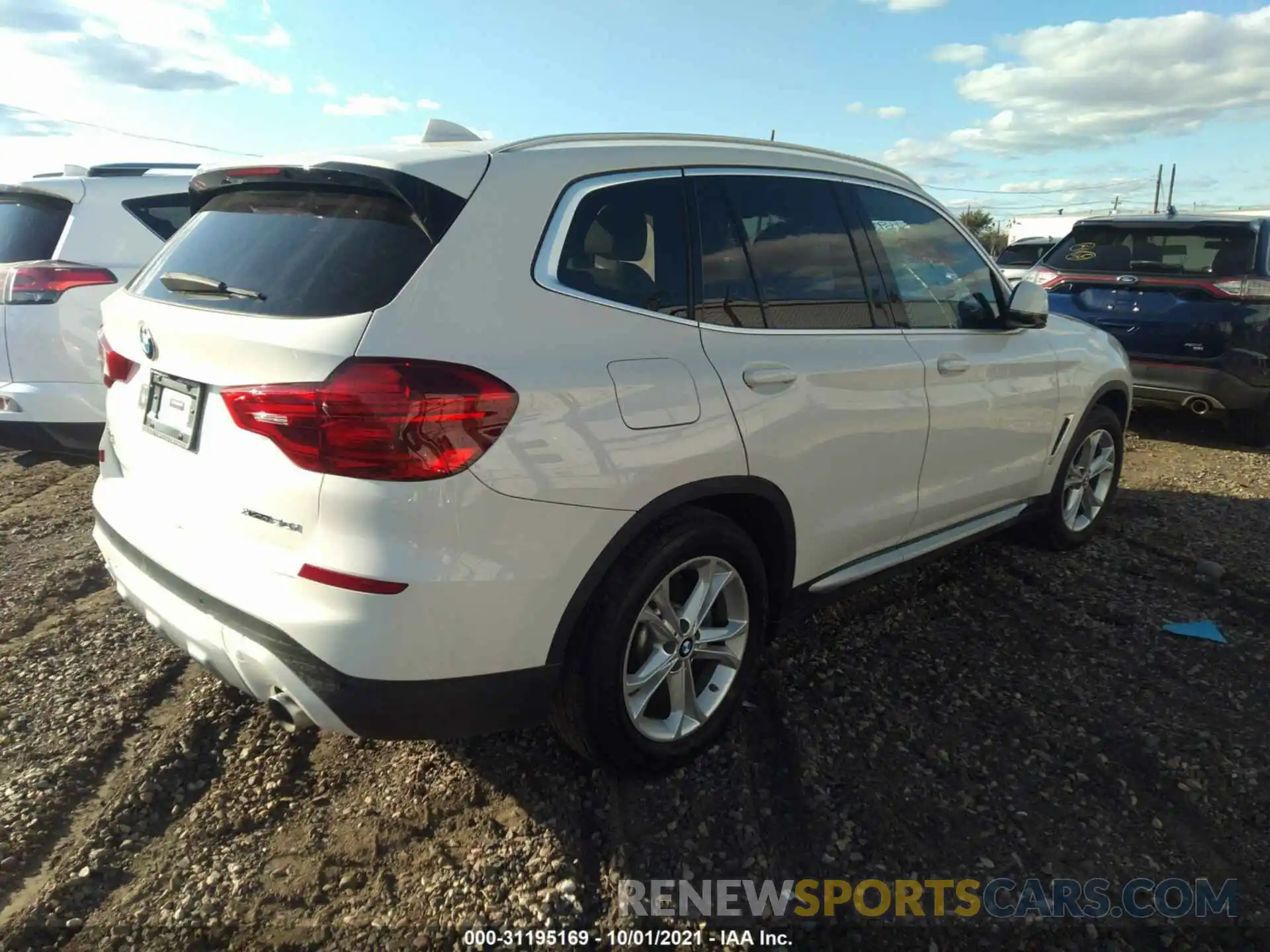 4 Photograph of a damaged car 5UXTR9C5XKLE21807 BMW X3 2019