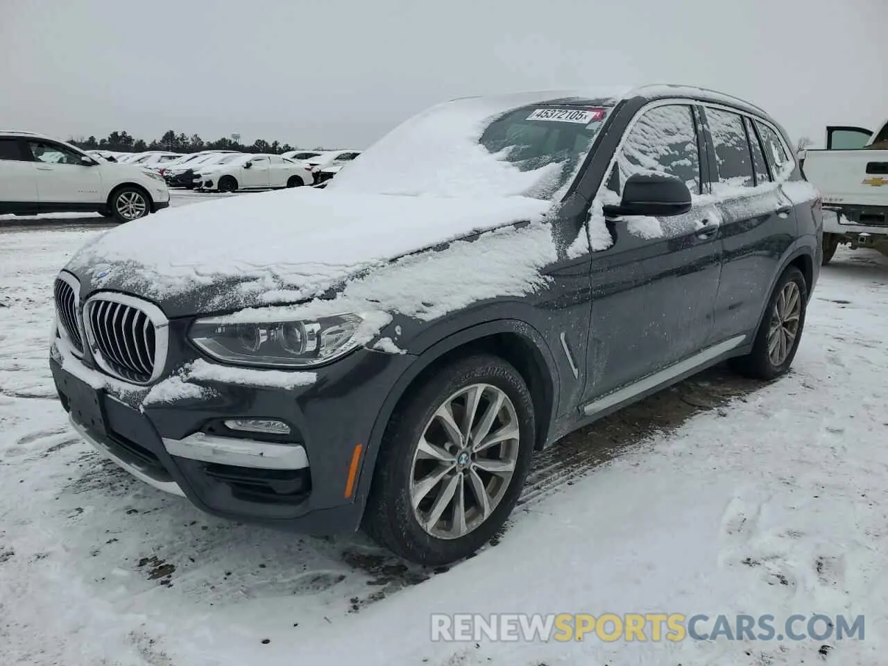 1 Photograph of a damaged car 5UXTR9C5XKLP83620 BMW X3 2019