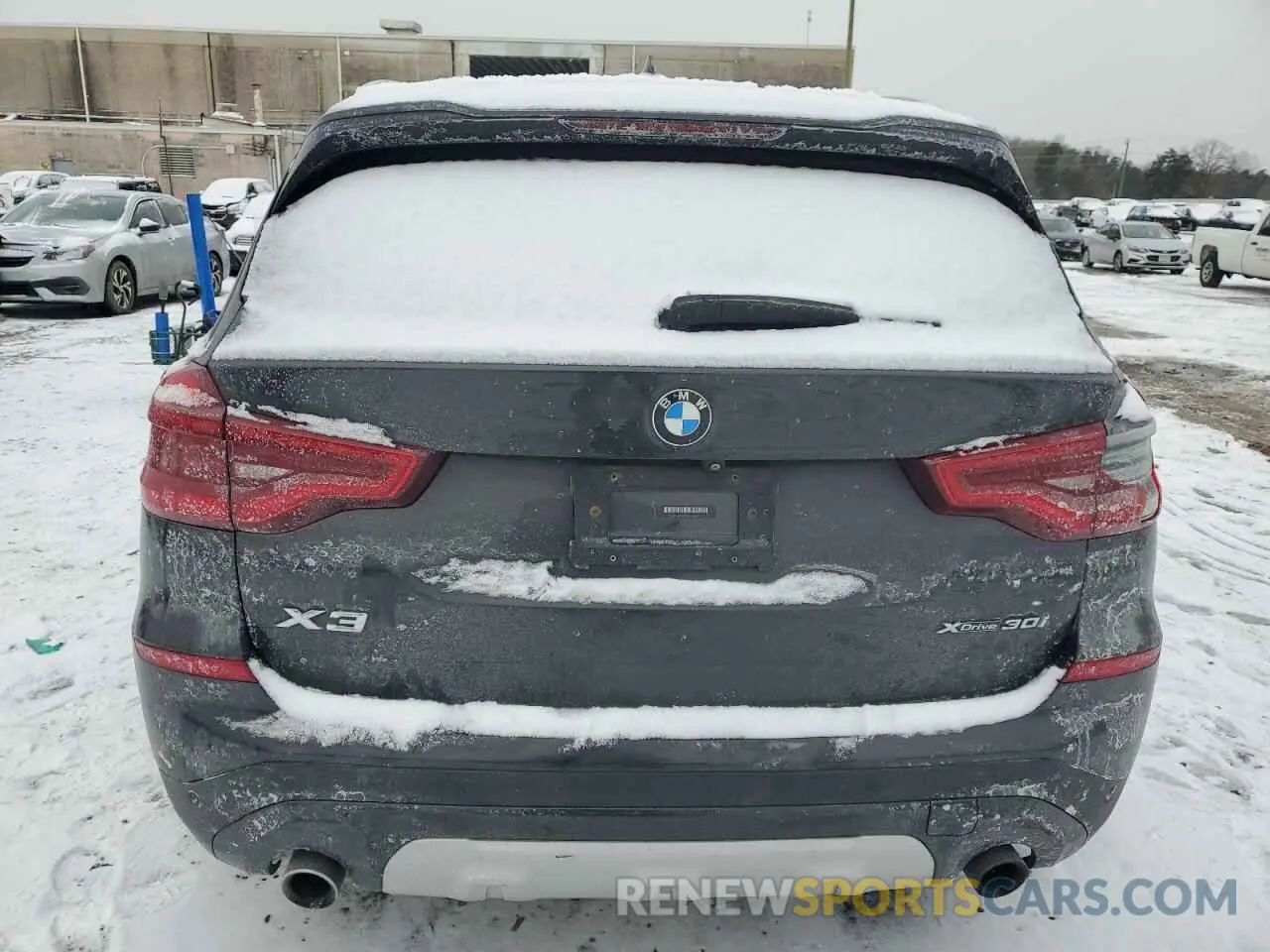 6 Photograph of a damaged car 5UXTR9C5XKLP83620 BMW X3 2019