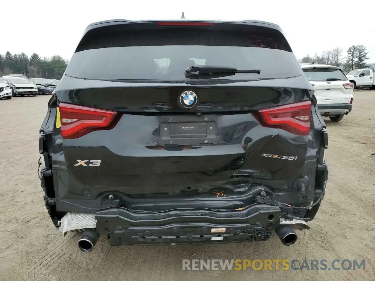 6 Photograph of a damaged car 5UXTR9C5XKLP83956 BMW X3 2019