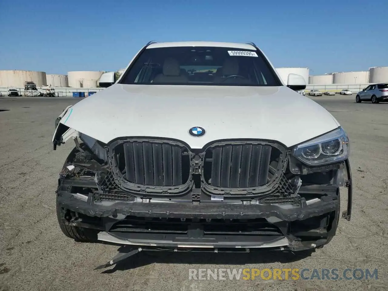 5 Photograph of a damaged car 5UXTR9C5XKLP84315 BMW X3 2019