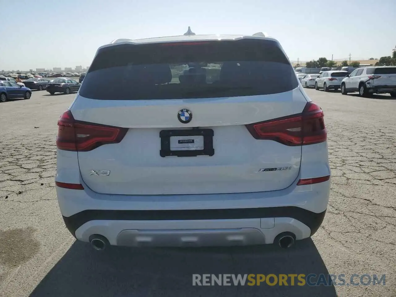 6 Photograph of a damaged car 5UXTR9C5XKLP84315 BMW X3 2019