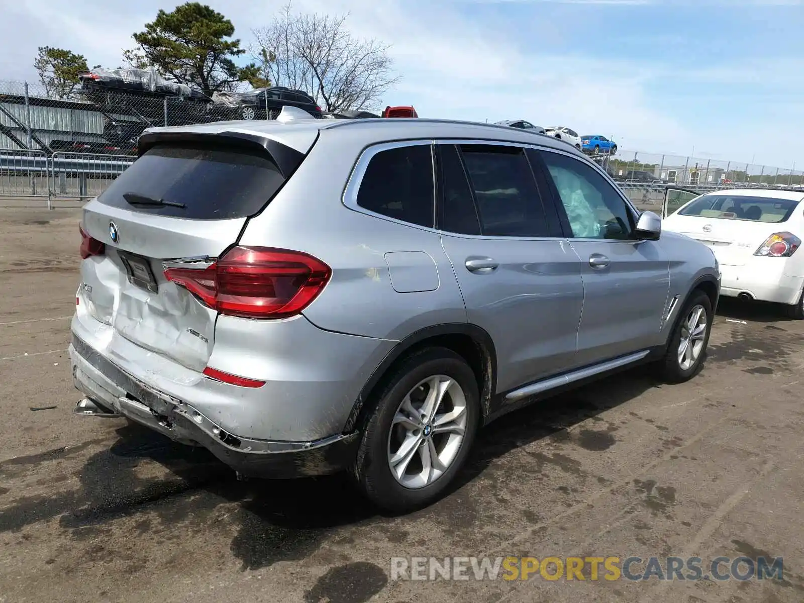 4 Photograph of a damaged car 5UXTR9C5XKLP96870 BMW X3 2019