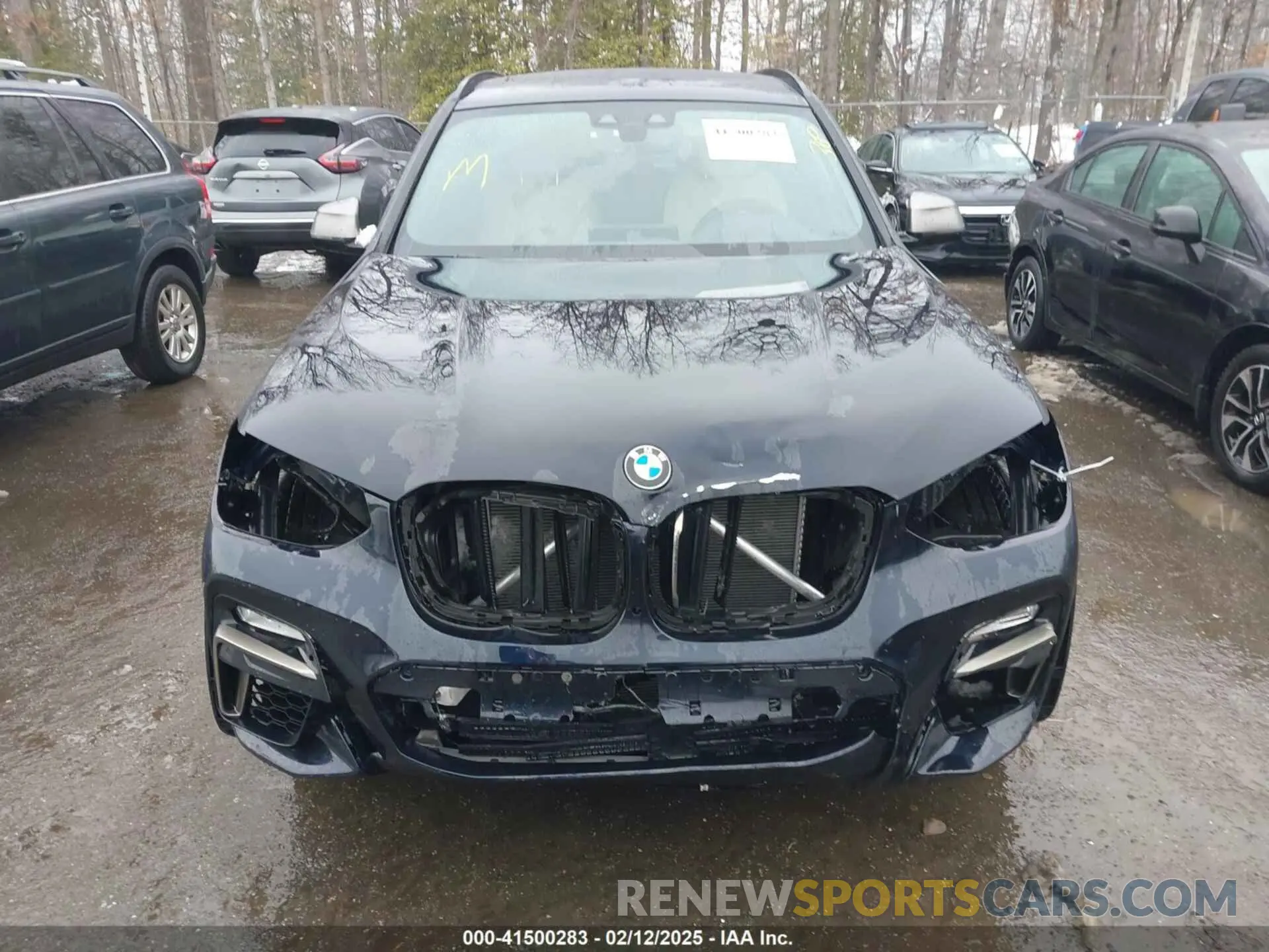 13 Photograph of a damaged car 5UXTS3C50K0Z03136 BMW X3 2019