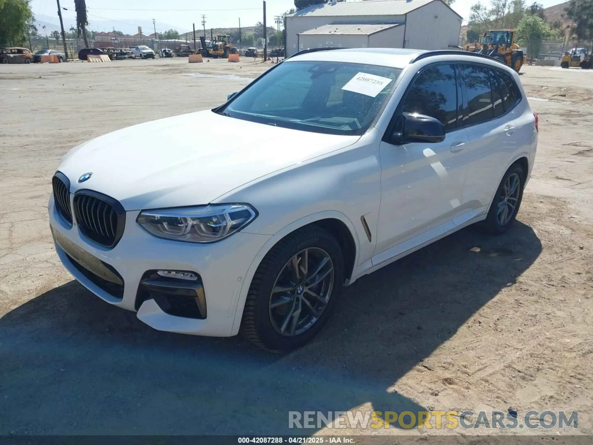 2 Photograph of a damaged car 5UXTS3C50K0Z04822 BMW X3 2019