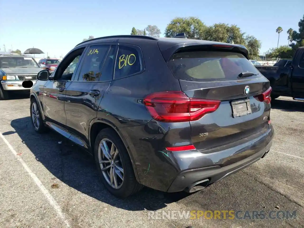 3 Photograph of a damaged car 5UXTS3C50K0Z07414 BMW X3 2019