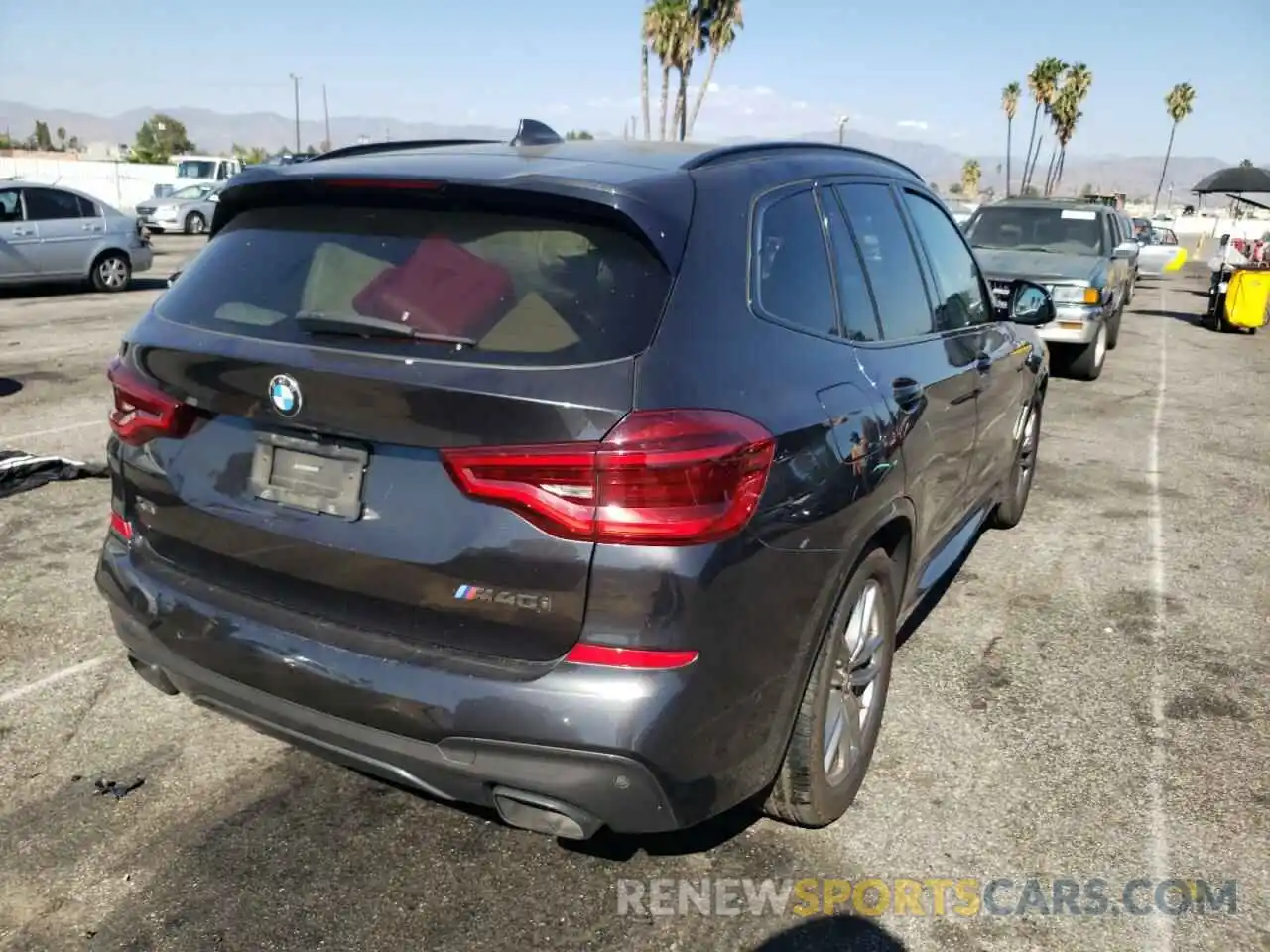 4 Photograph of a damaged car 5UXTS3C50K0Z07414 BMW X3 2019