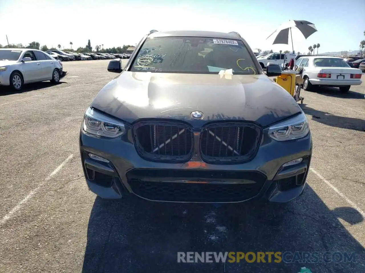 9 Photograph of a damaged car 5UXTS3C50K0Z07414 BMW X3 2019