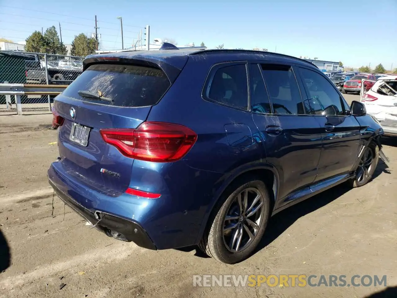 3 Photograph of a damaged car 5UXTS3C50K0Z09891 BMW X3 2019