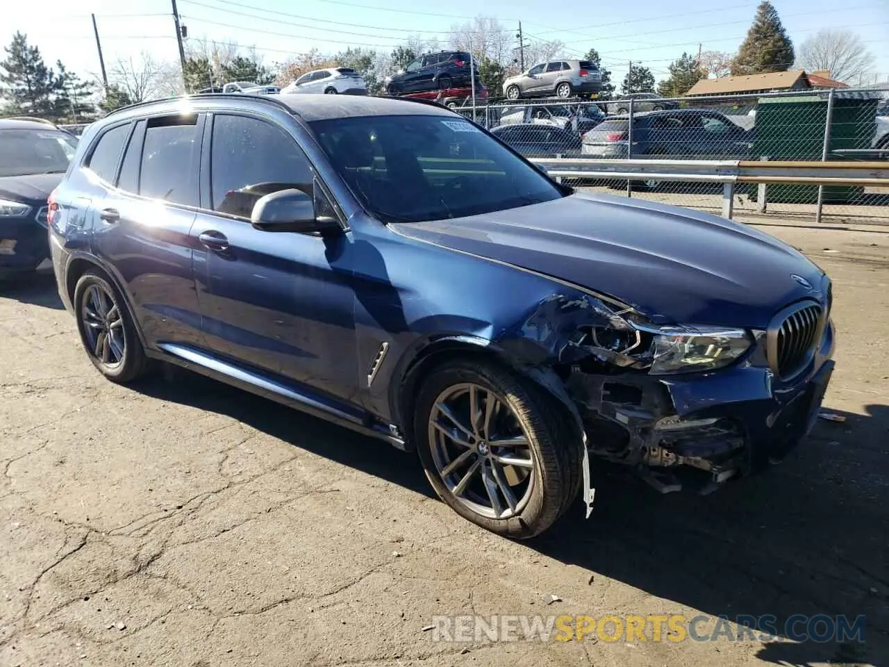 4 Photograph of a damaged car 5UXTS3C50K0Z09891 BMW X3 2019