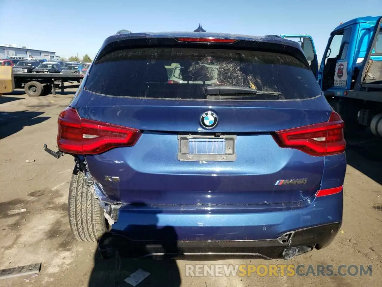 6 Photograph of a damaged car 5UXTS3C50K0Z09891 BMW X3 2019
