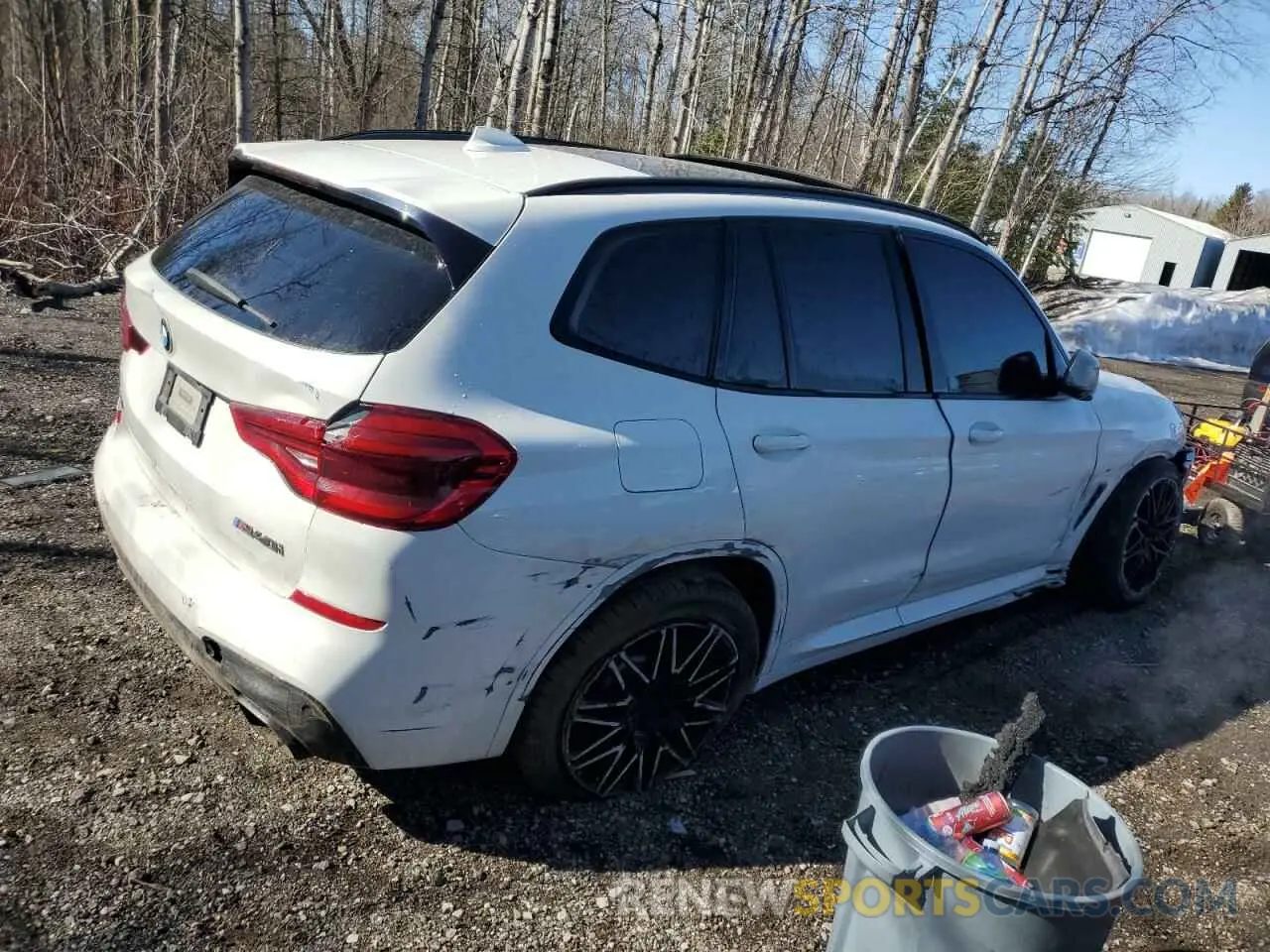 3 Photograph of a damaged car 5UXTS3C51K0Z03873 BMW X3 2019