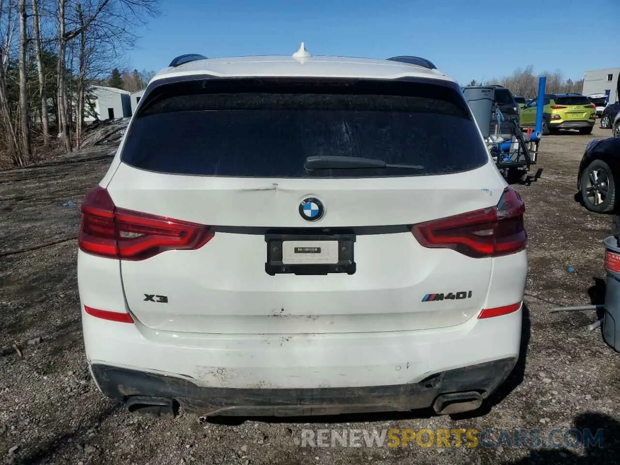 6 Photograph of a damaged car 5UXTS3C51K0Z03873 BMW X3 2019