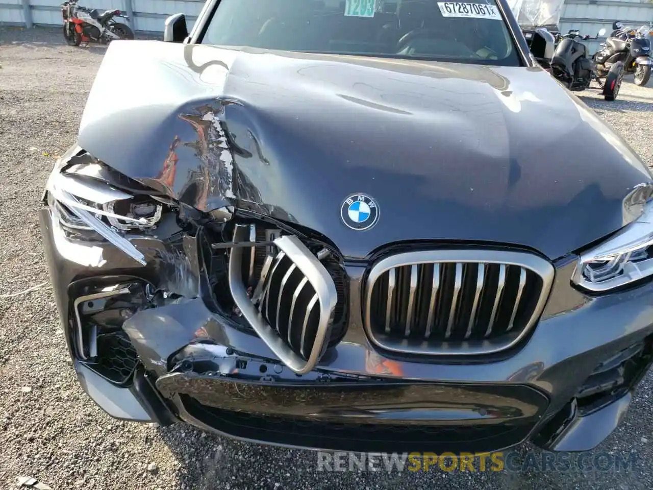 7 Photograph of a damaged car 5UXTS3C53K0Z04667 BMW X3 2019