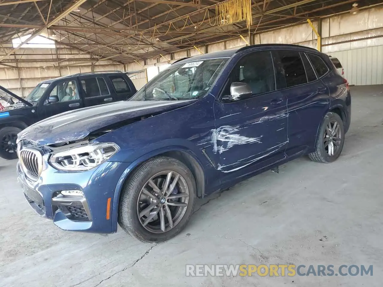 1 Photograph of a damaged car 5UXTS3C53K0Z06919 BMW X3 2019