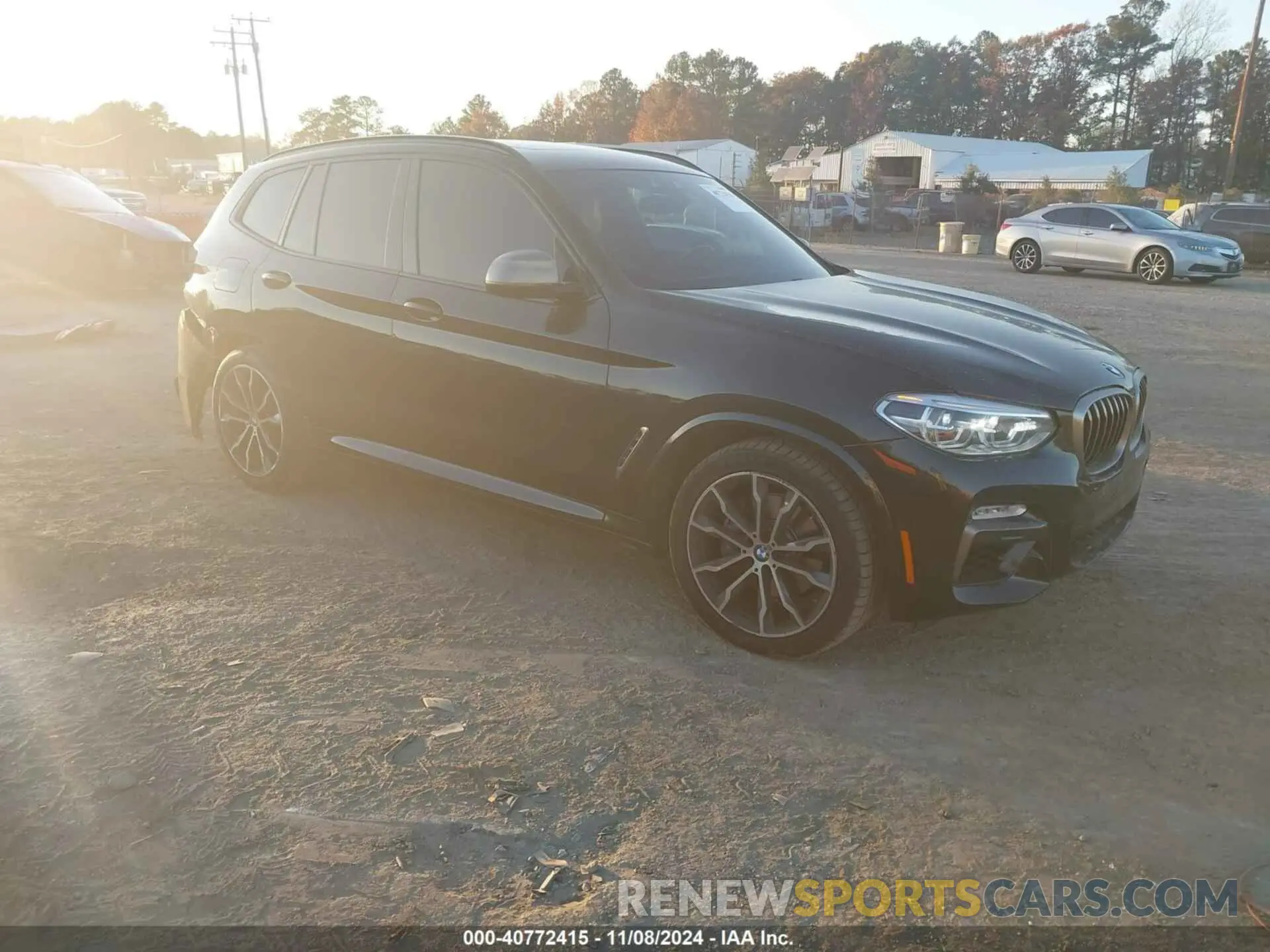 1 Photograph of a damaged car 5UXTS3C53K0Z09710 BMW X3 2019