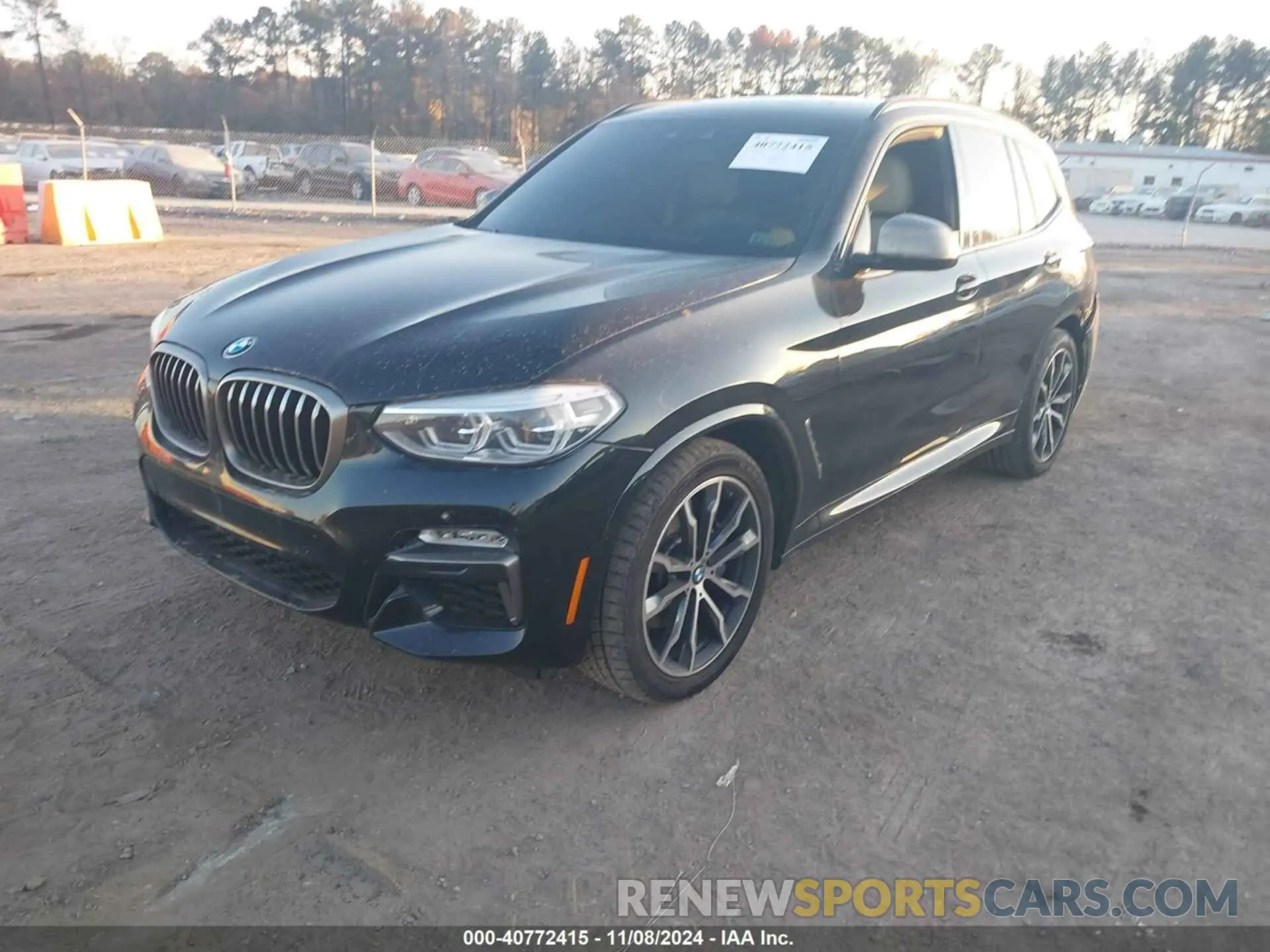 2 Photograph of a damaged car 5UXTS3C53K0Z09710 BMW X3 2019