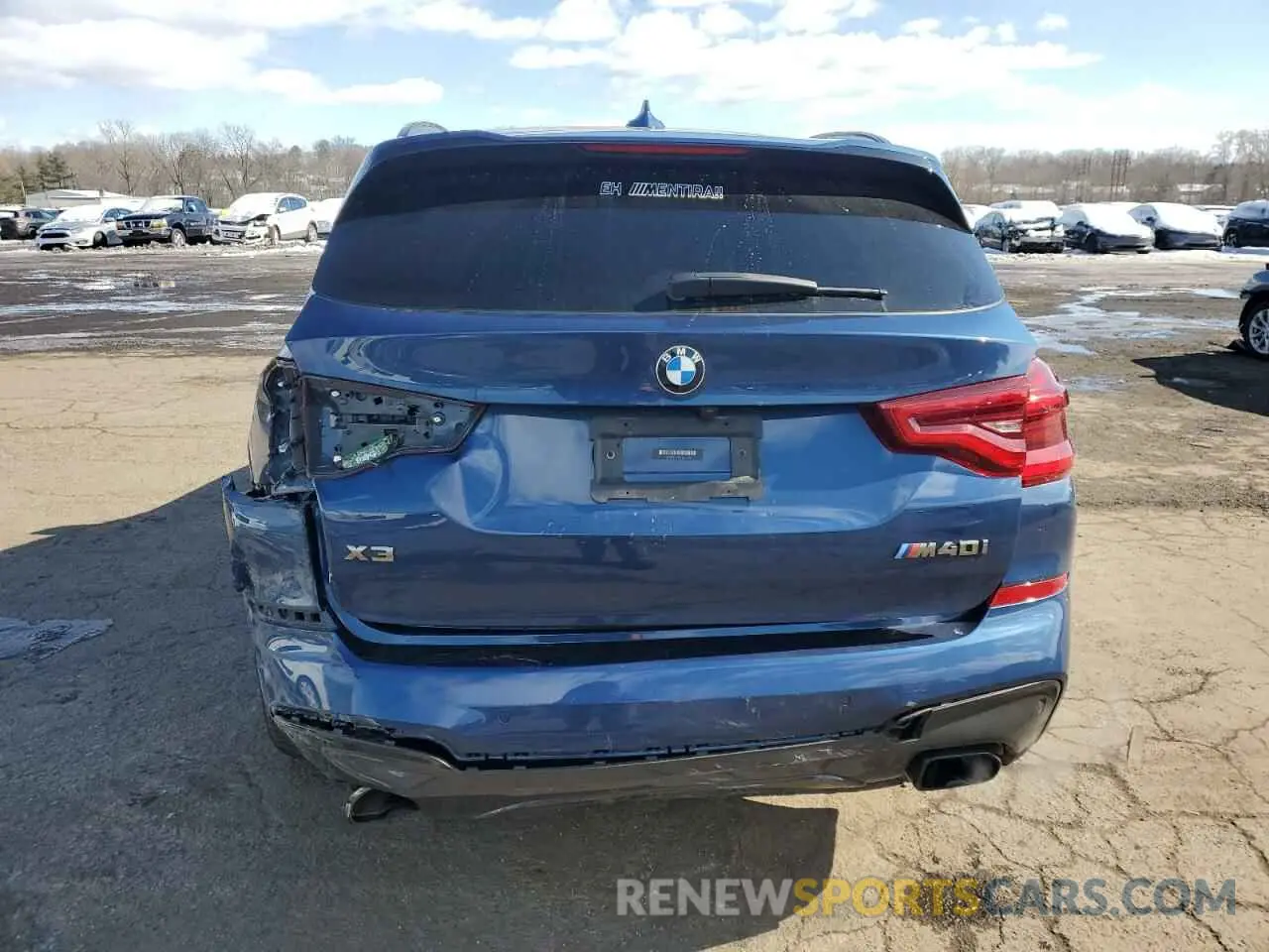6 Photograph of a damaged car 5UXTS3C53KLR73700 BMW X3 2019