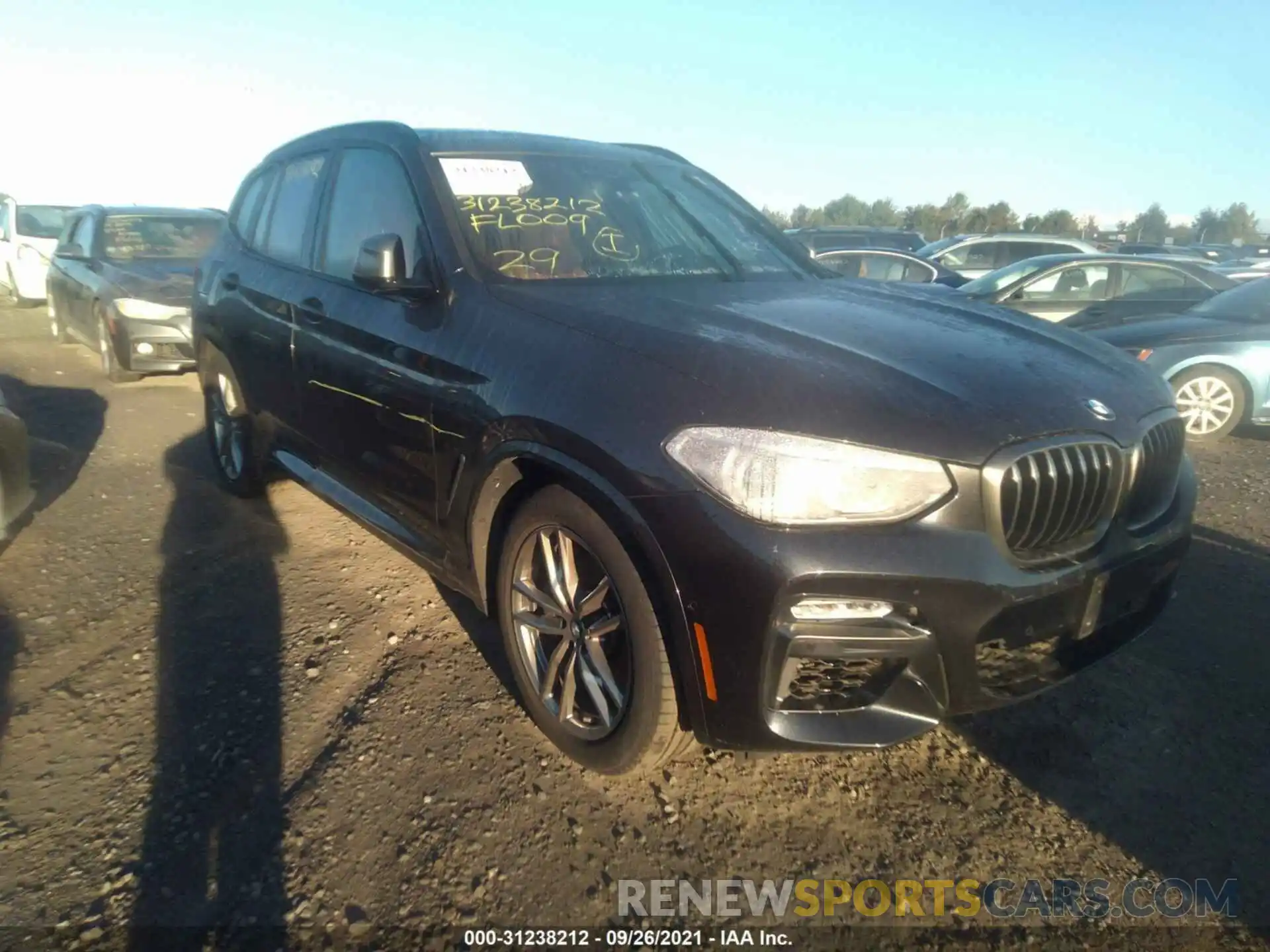 1 Photograph of a damaged car 5UXTS3C55K0Z05903 BMW X3 2019