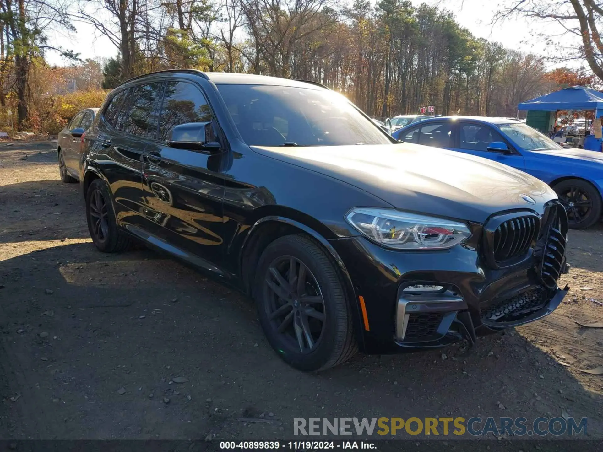 1 Photograph of a damaged car 5UXTS3C55KLR73522 BMW X3 2019