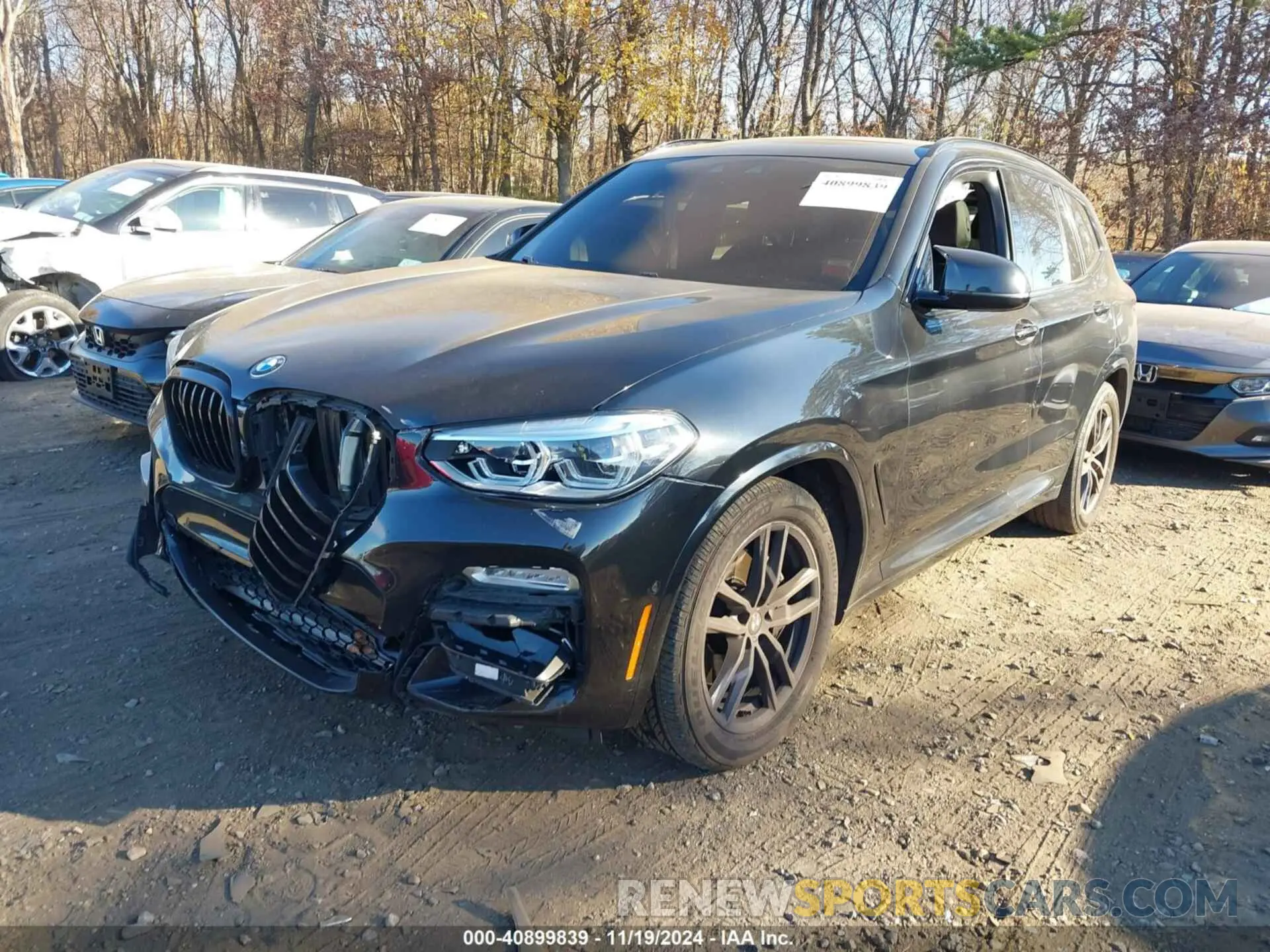 6 Photograph of a damaged car 5UXTS3C55KLR73522 BMW X3 2019
