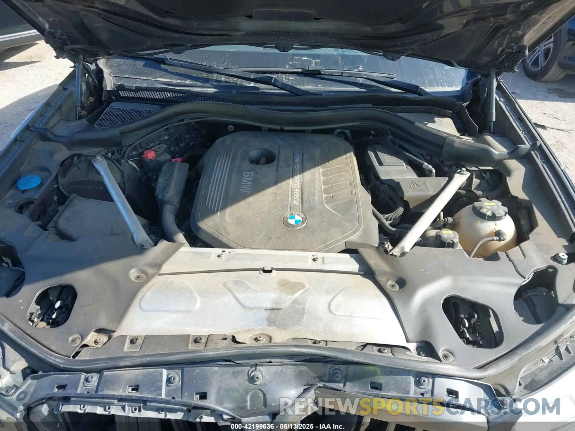 10 Photograph of a damaged car 5UXTS3C56K0Z07174 BMW X3 2019