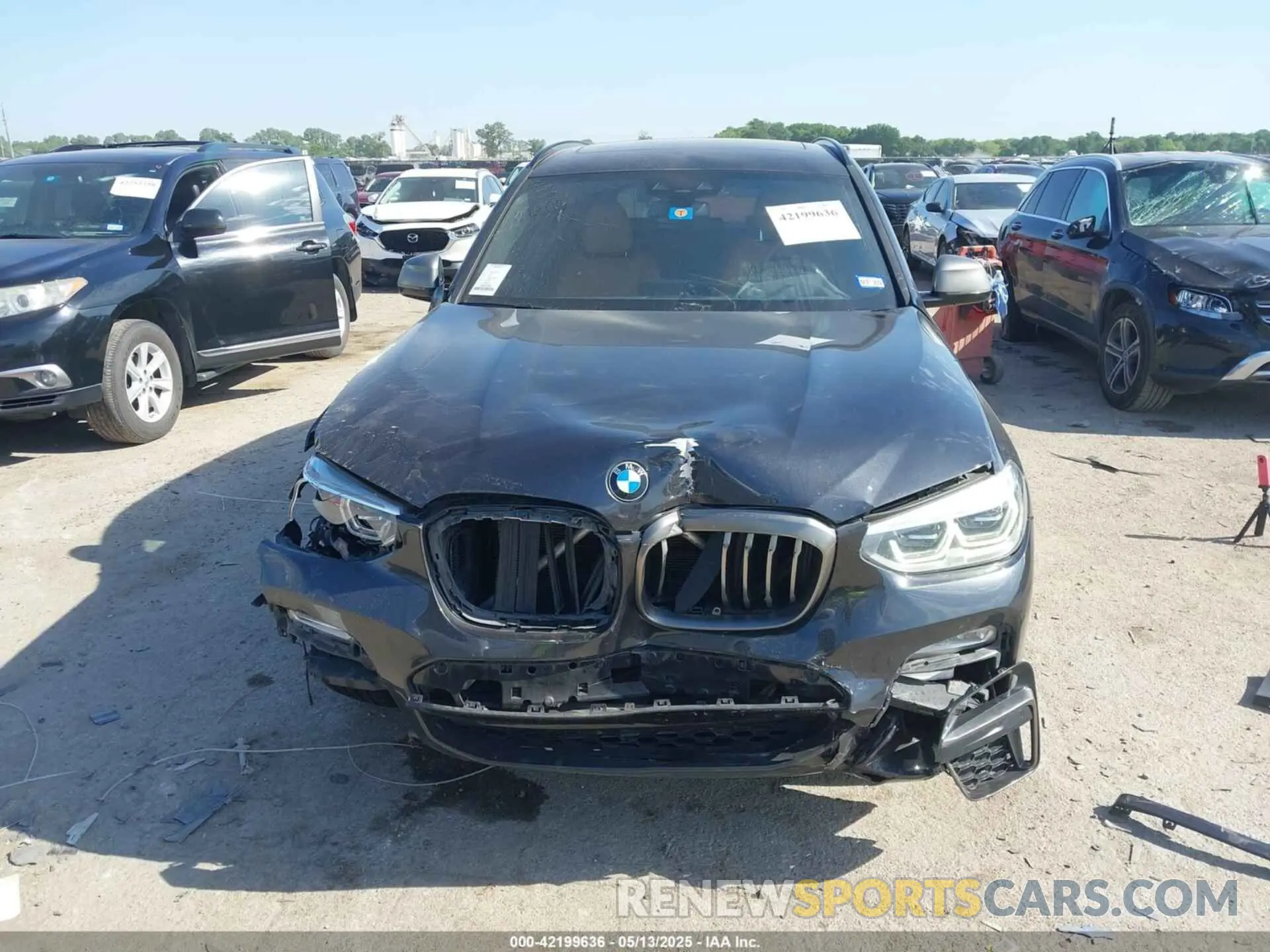 12 Photograph of a damaged car 5UXTS3C56K0Z07174 BMW X3 2019