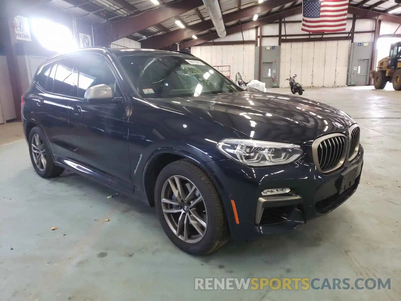 1 Photograph of a damaged car 5UXTS3C56K0Z08096 BMW X3 2019