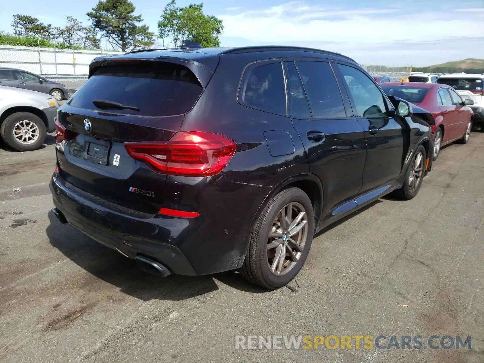 4 Photograph of a damaged car 5UXTS3C56K0Z08860 BMW X3 2019