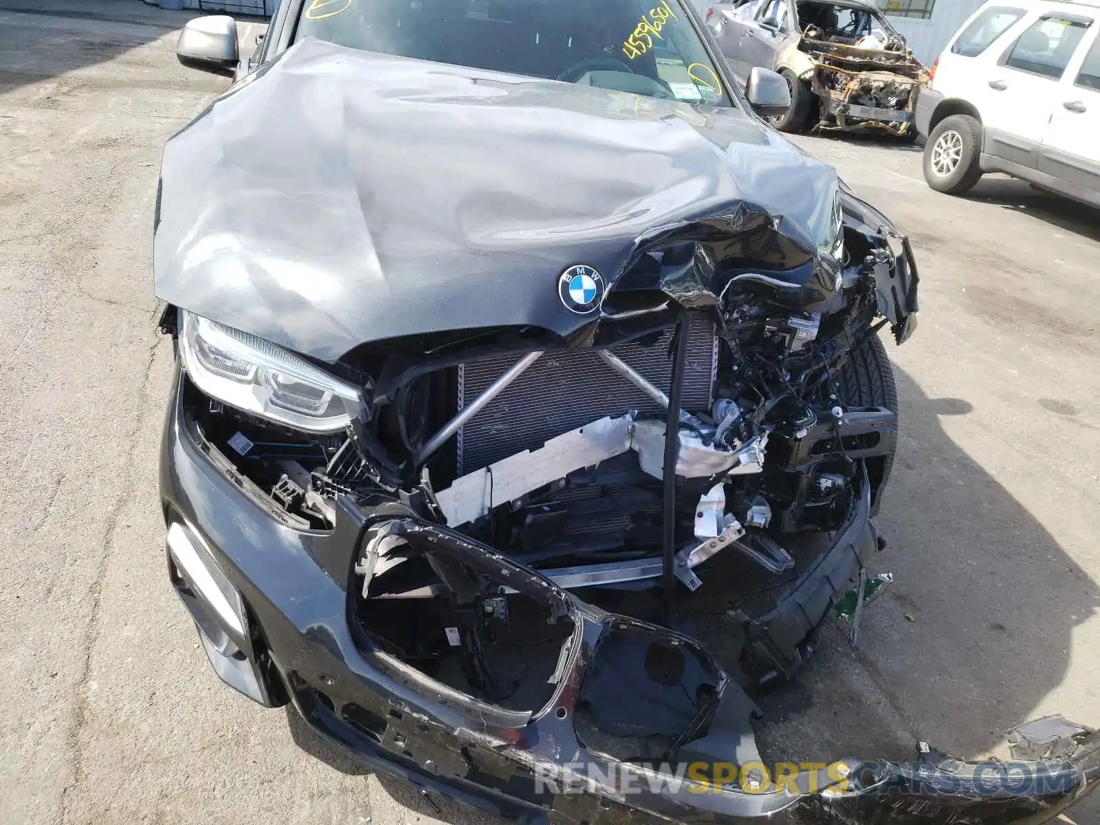 7 Photograph of a damaged car 5UXTS3C56K0Z08860 BMW X3 2019