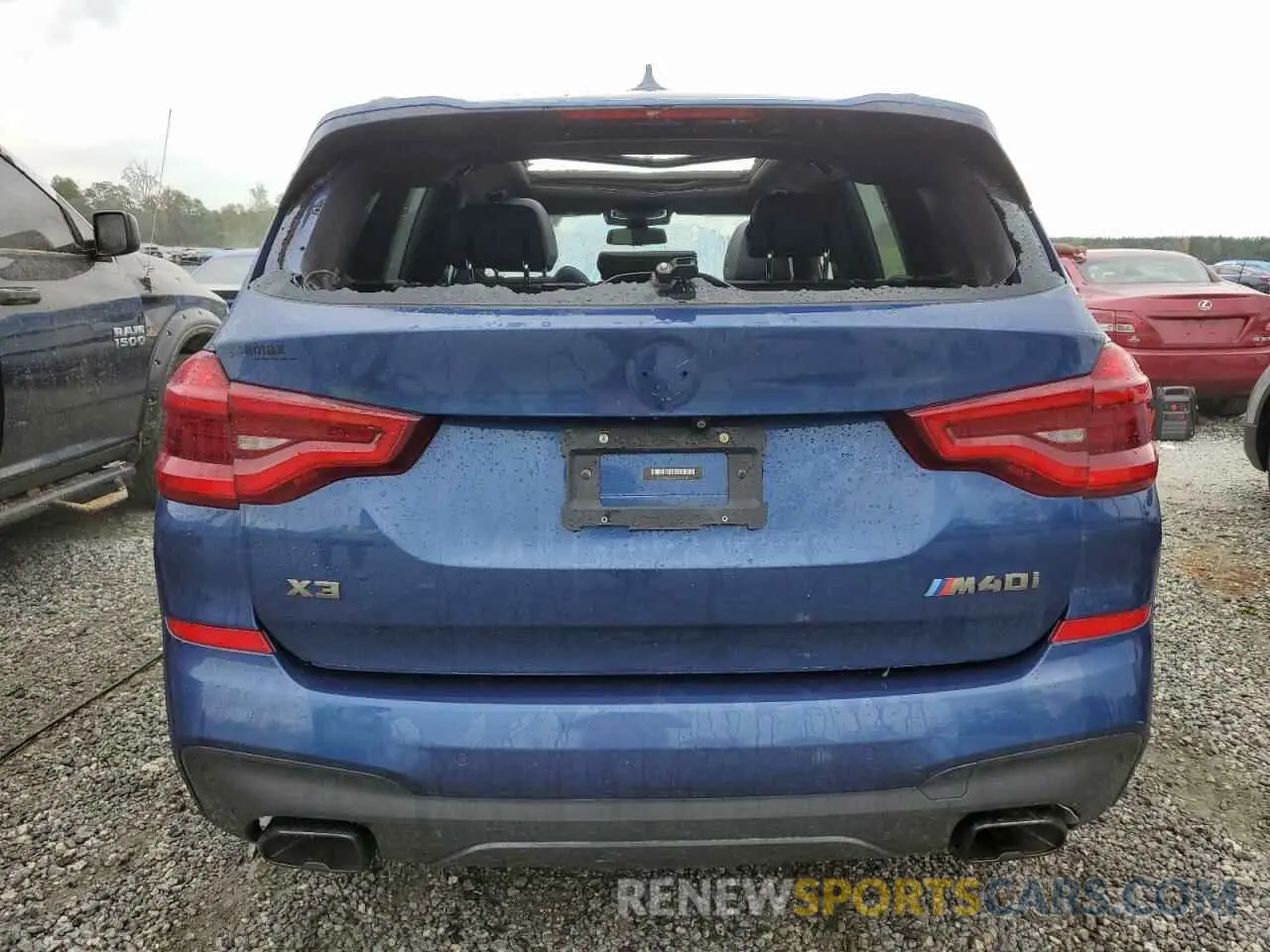6 Photograph of a damaged car 5UXTS3C57K0Z03201 BMW X3 2019