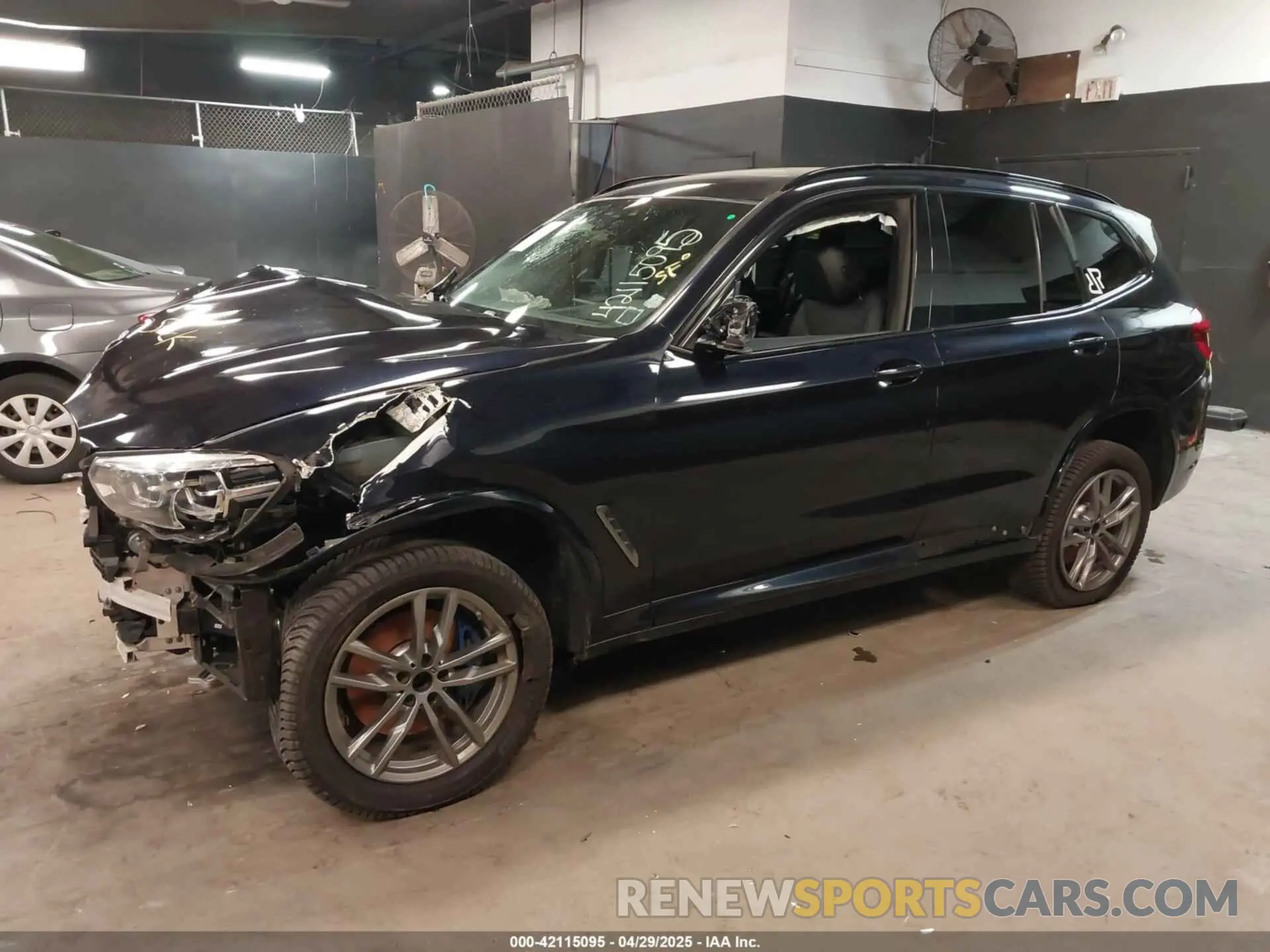 2 Photograph of a damaged car 5UXTS3C57K0Z09533 BMW X3 2019