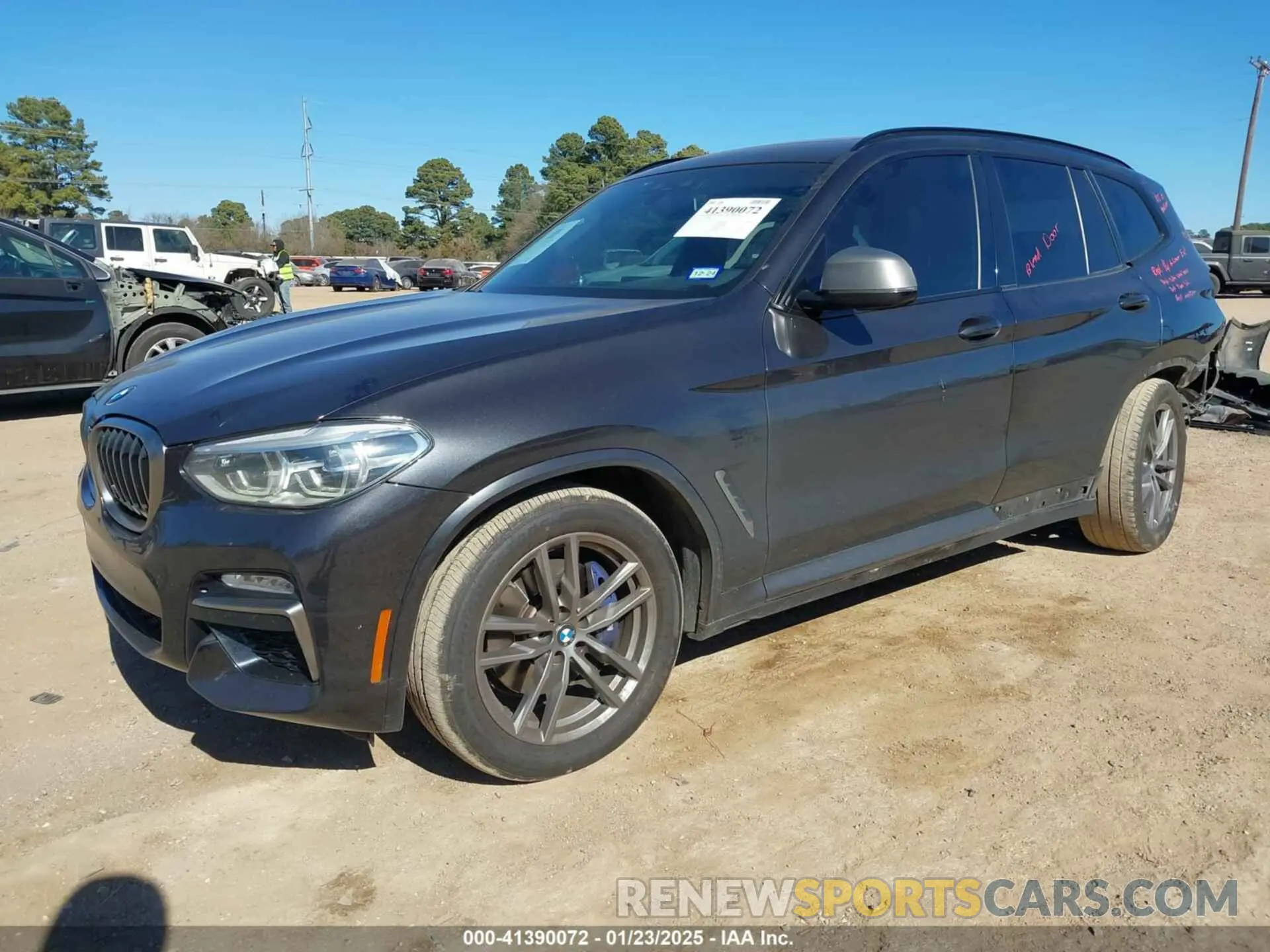 2 Photograph of a damaged car 5UXTS3C57KLR73084 BMW X3 2019