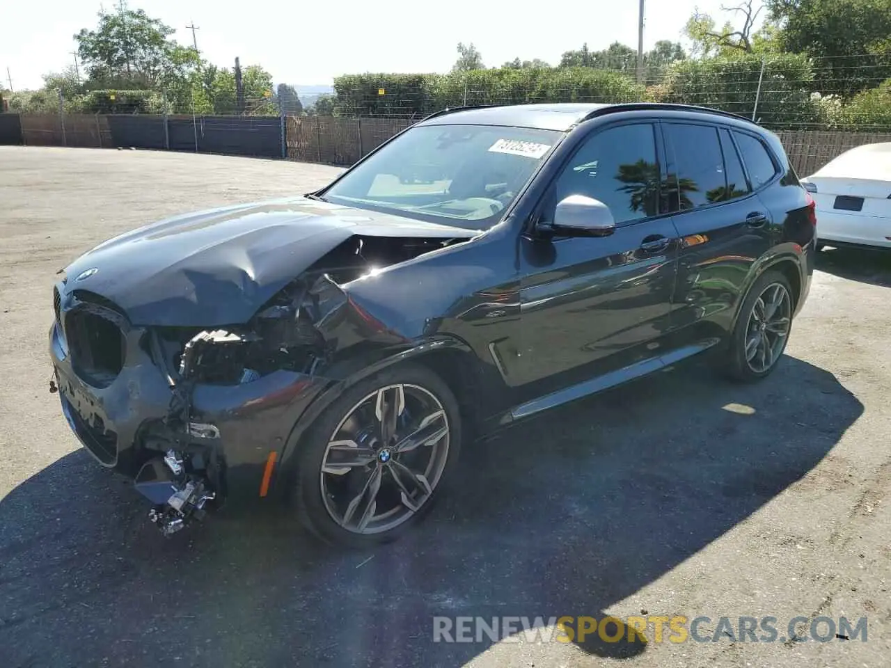 1 Photograph of a damaged car 5UXTS3C57KLR73487 BMW X3 2019