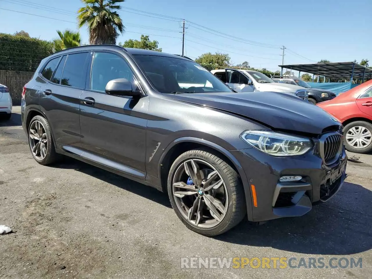 4 Photograph of a damaged car 5UXTS3C57KLR73487 BMW X3 2019