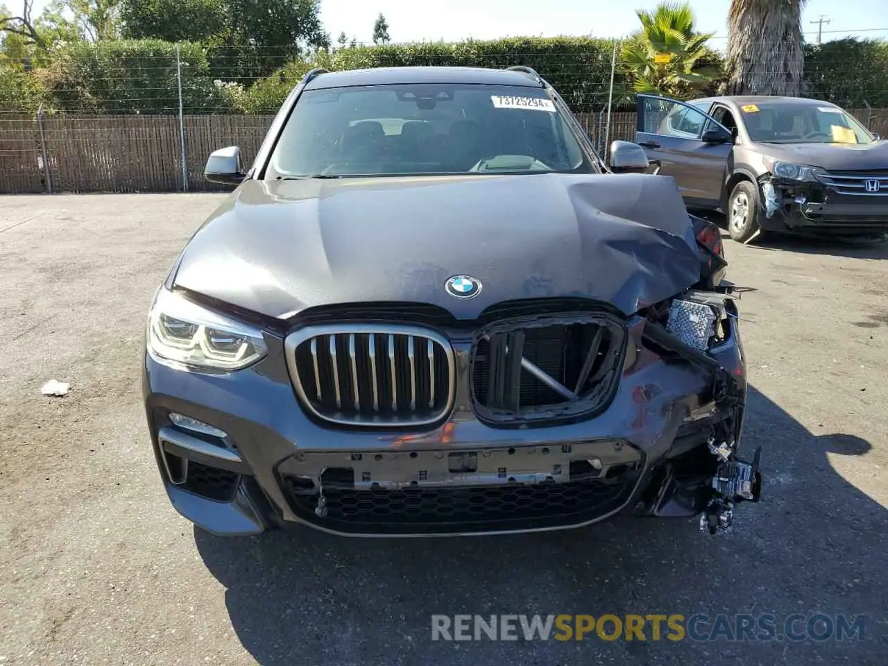 5 Photograph of a damaged car 5UXTS3C57KLR73487 BMW X3 2019