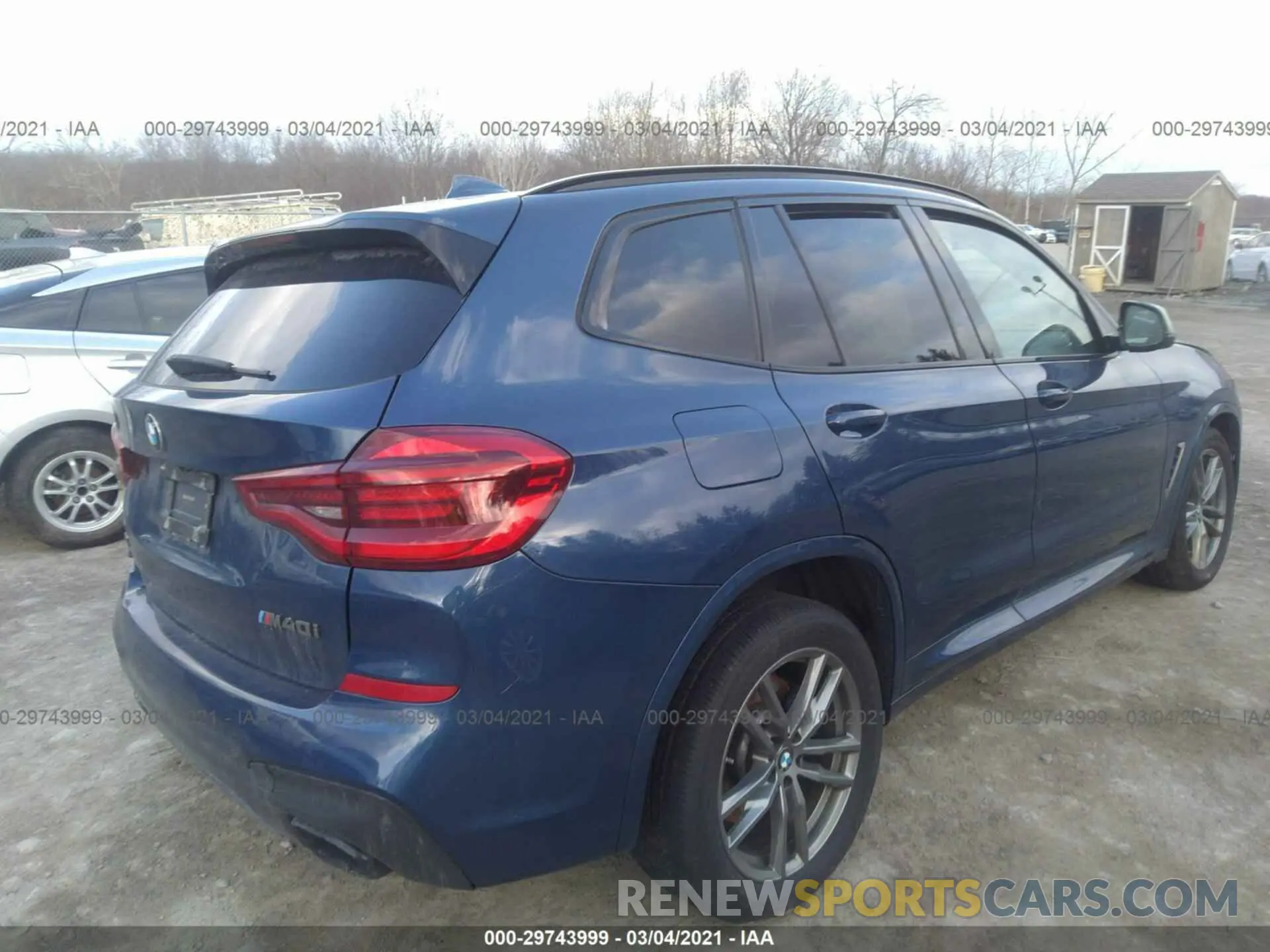 4 Photograph of a damaged car 5UXTS3C58K0Z04535 BMW X3 2019