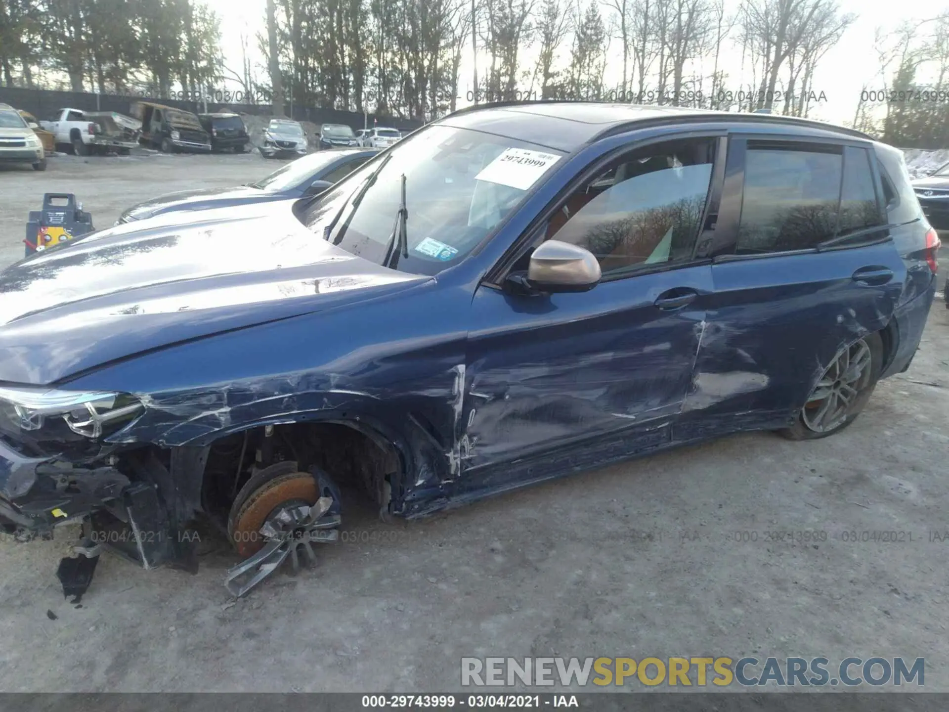 6 Photograph of a damaged car 5UXTS3C58K0Z04535 BMW X3 2019